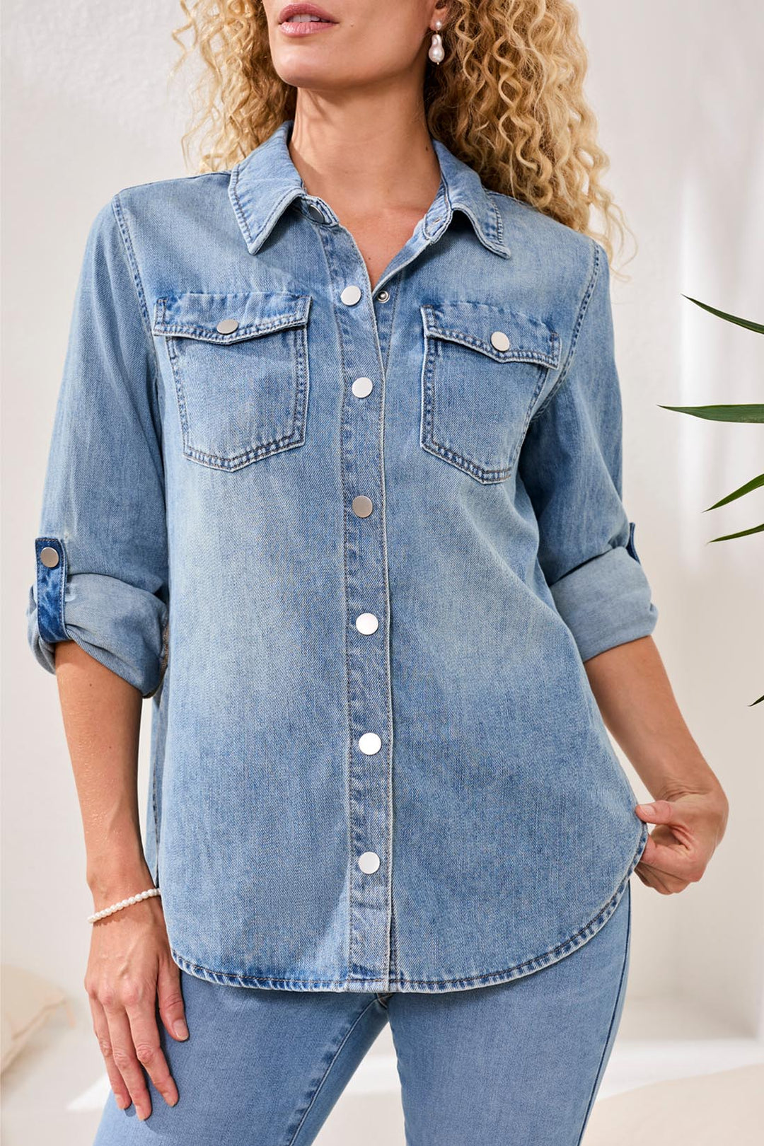 Tribal Classic Denim Shirt