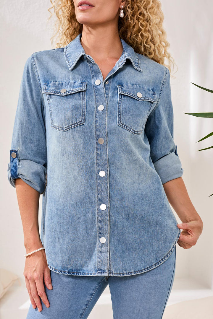 Tribal Classic Denim Shirt
