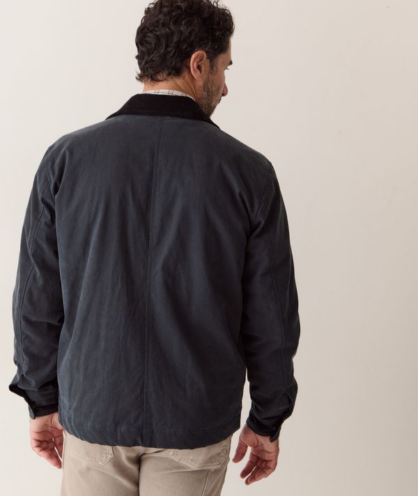 Marine Layer Weston Wax Canvas Barn Jacket