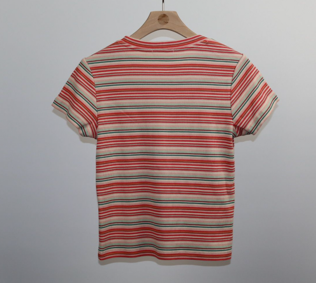 Marine Layer Lexi Rib Sun-In Crew Tee