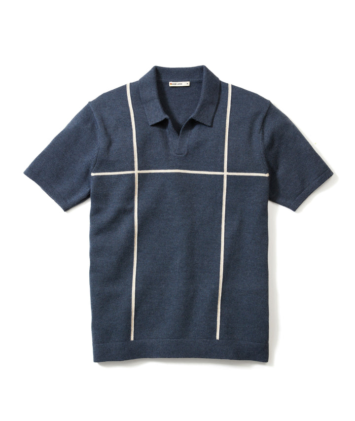 Marine Layer Varsity Sweater Polo