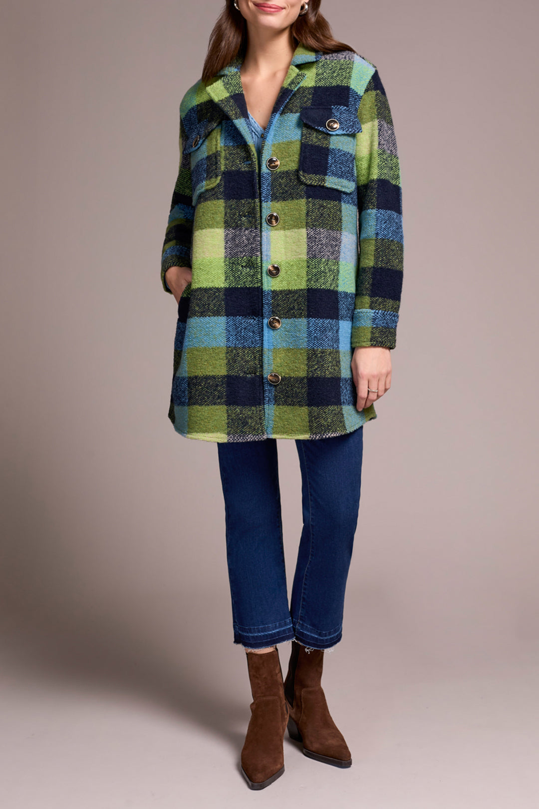 Tribal Notch Collar Jacket
