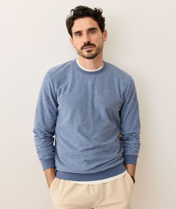 Marine Layer Towel Terry Crewneck Shirt