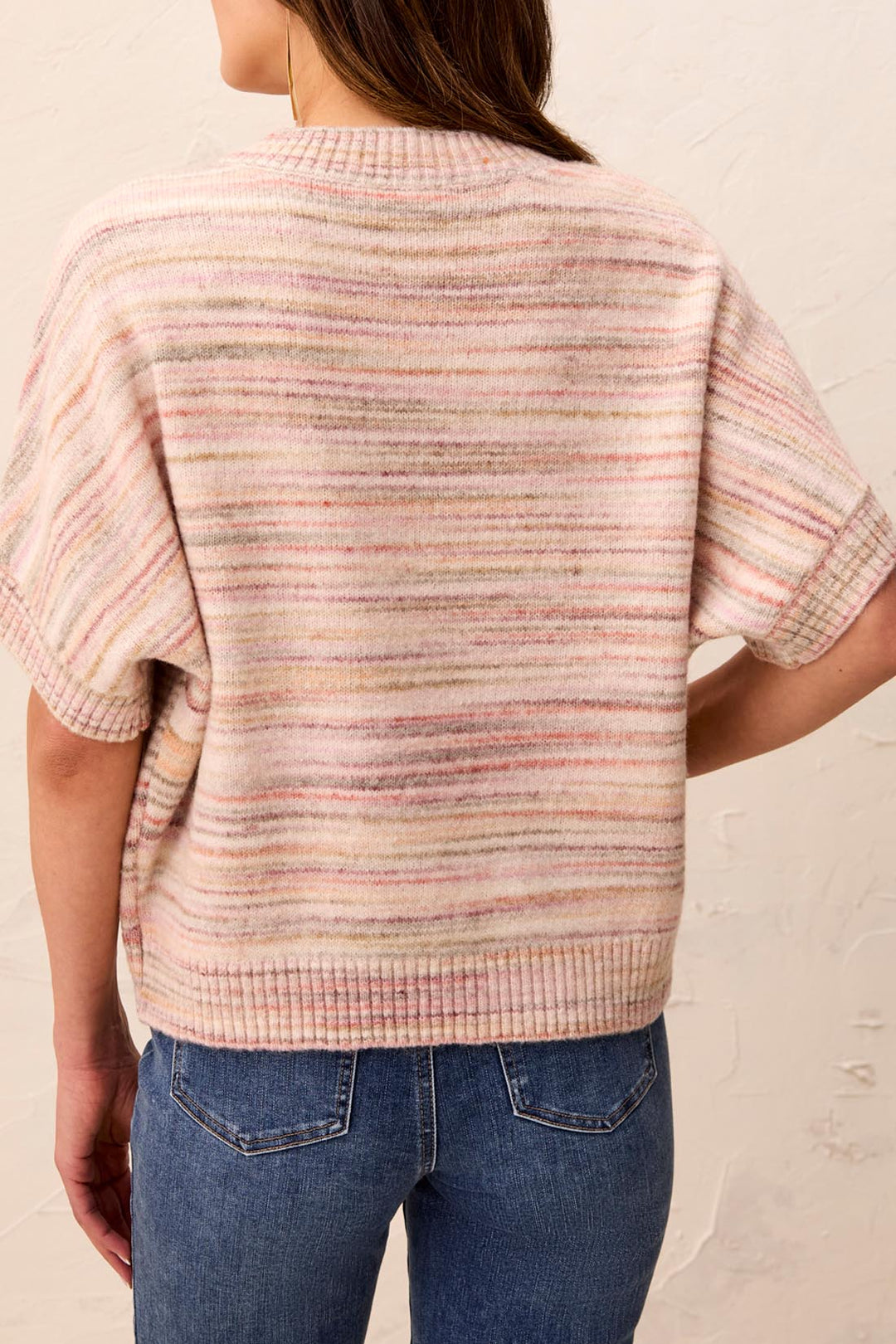 Tribal Extended Sleeve Crewneck Sweater