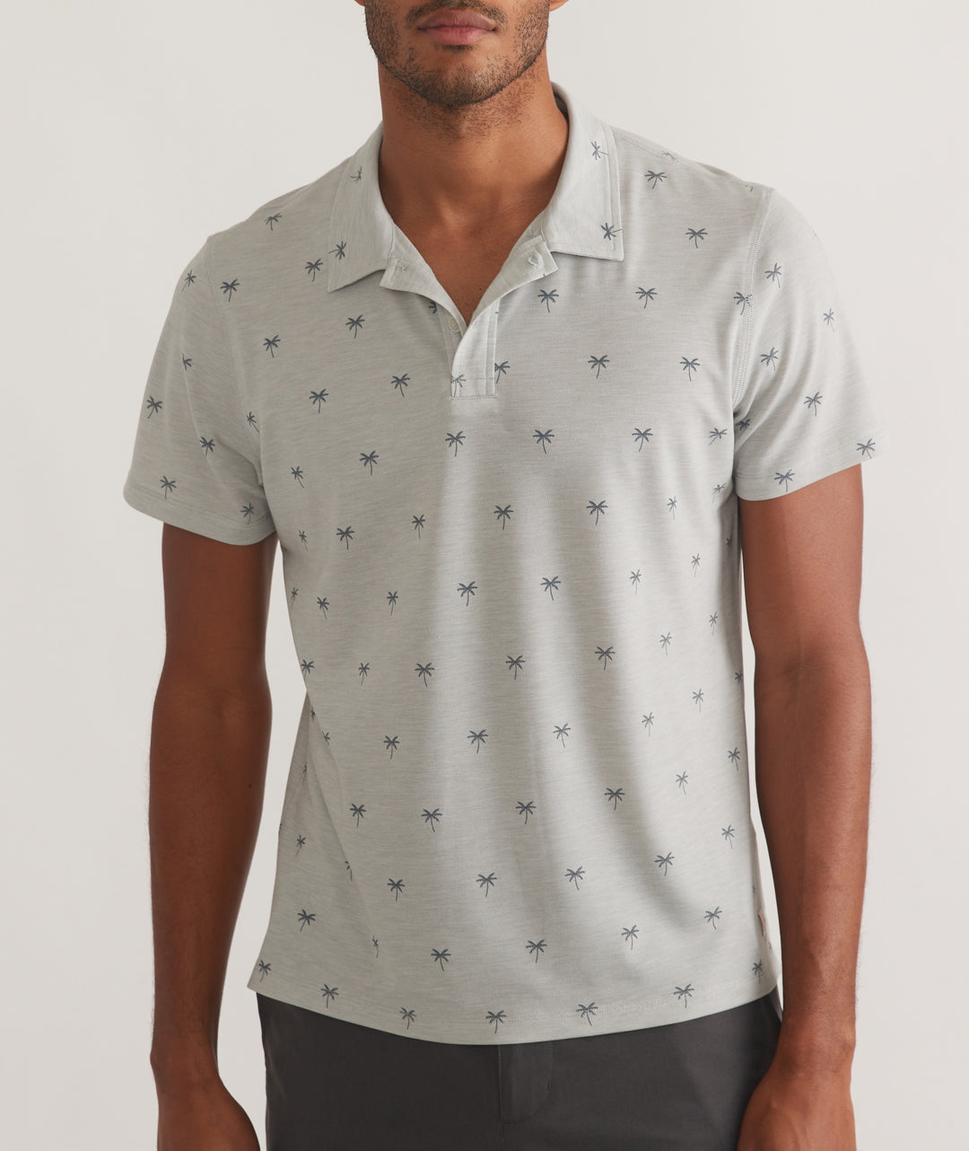 Marine Layer Air Printed Polo