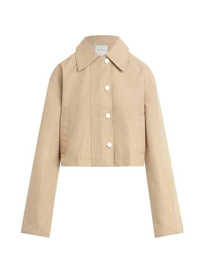 Favorite Daughter The Rue Cropped Trench