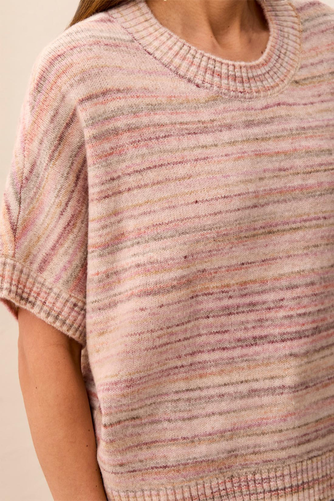 Tribal Extended Sleeve Crewneck Sweater