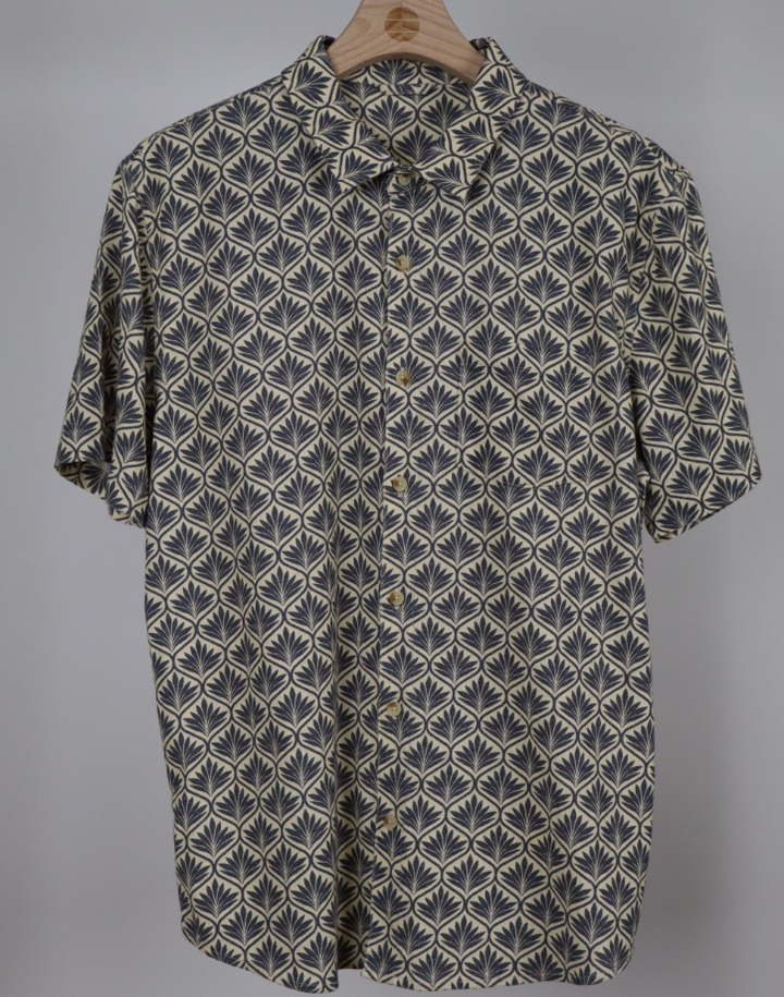 Marine Layer Short Sleeve Classic Stretch Selvage Shirt