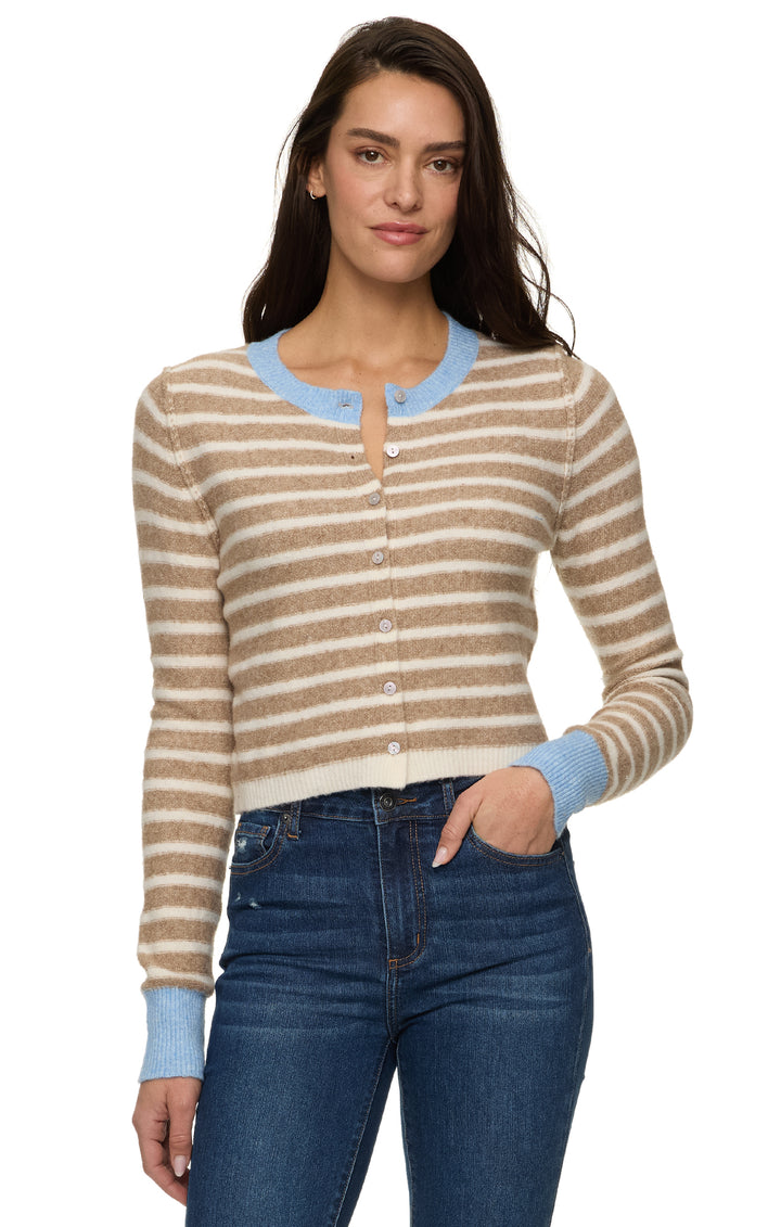 Flag & Anthem Marietta Contrast Stripe Cardigan