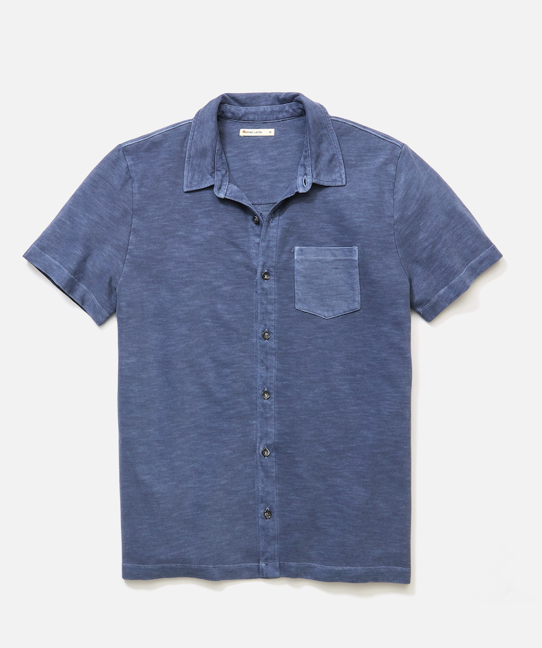 Marine Layer Vintage Heavy Slub Button Down Shirt