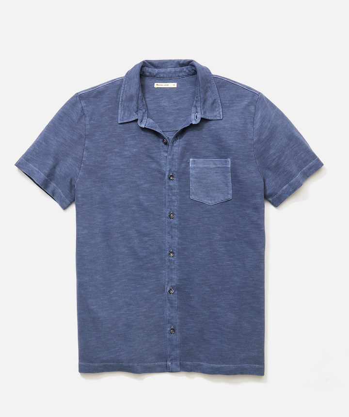 Marine Layer Vintage Heavy Slub Button Down Shirt