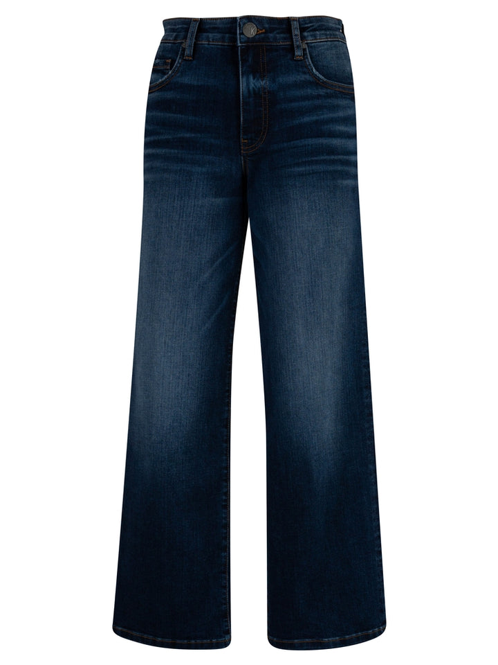 Kut Charlotte High Rise Wide Leg Regular Hem Jean
