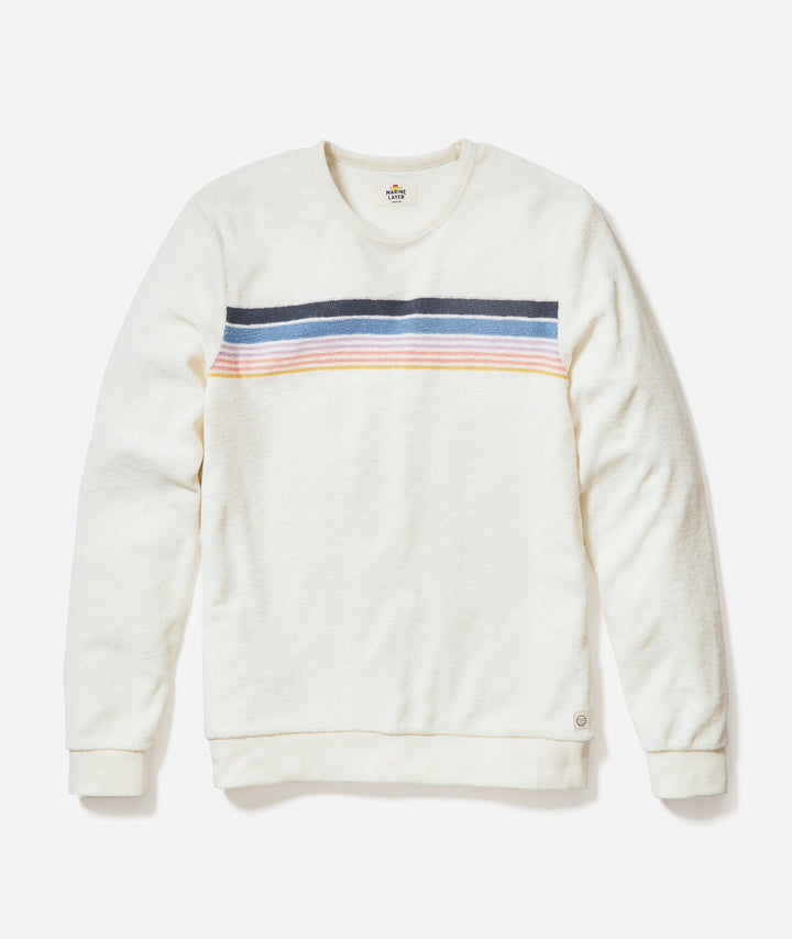 Marine Layer Towel Terry Crewneck Shirt