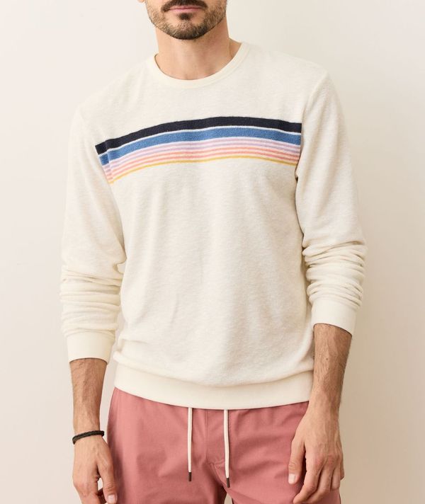 Marine Layer Towel Terry Crewneck Shirt