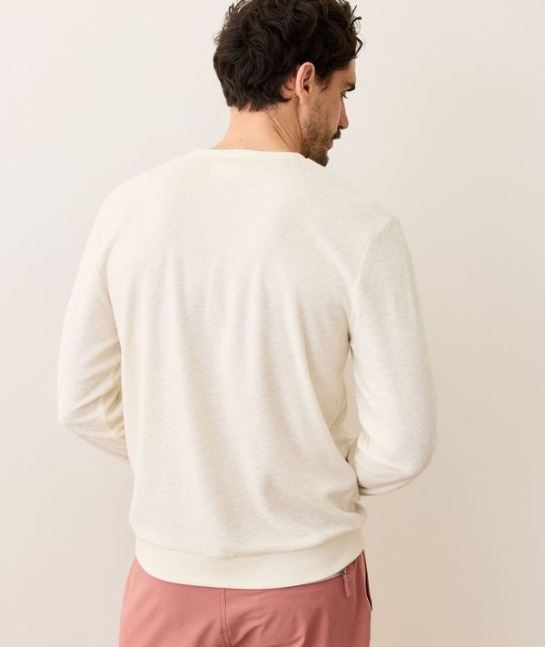 Marine Layer Towel Terry Crewneck Shirt
