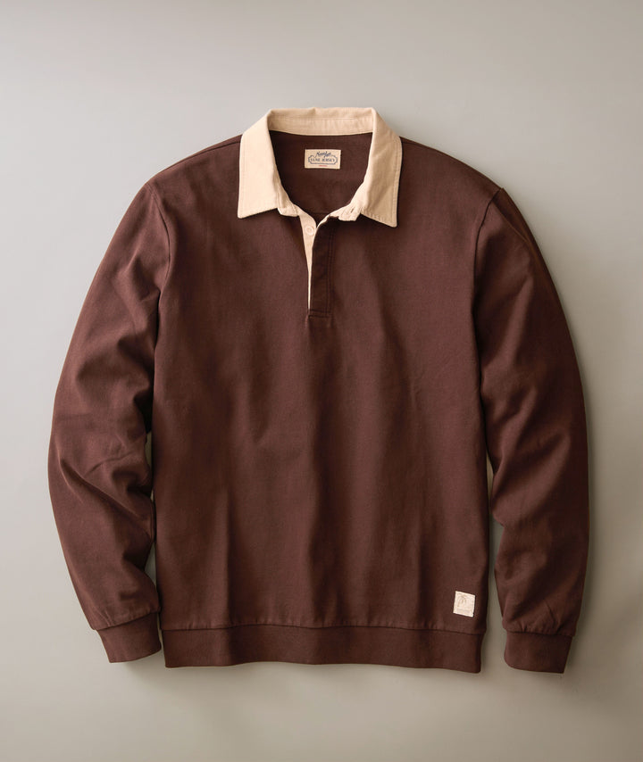 Marine Layer Sueded Rugby Polo