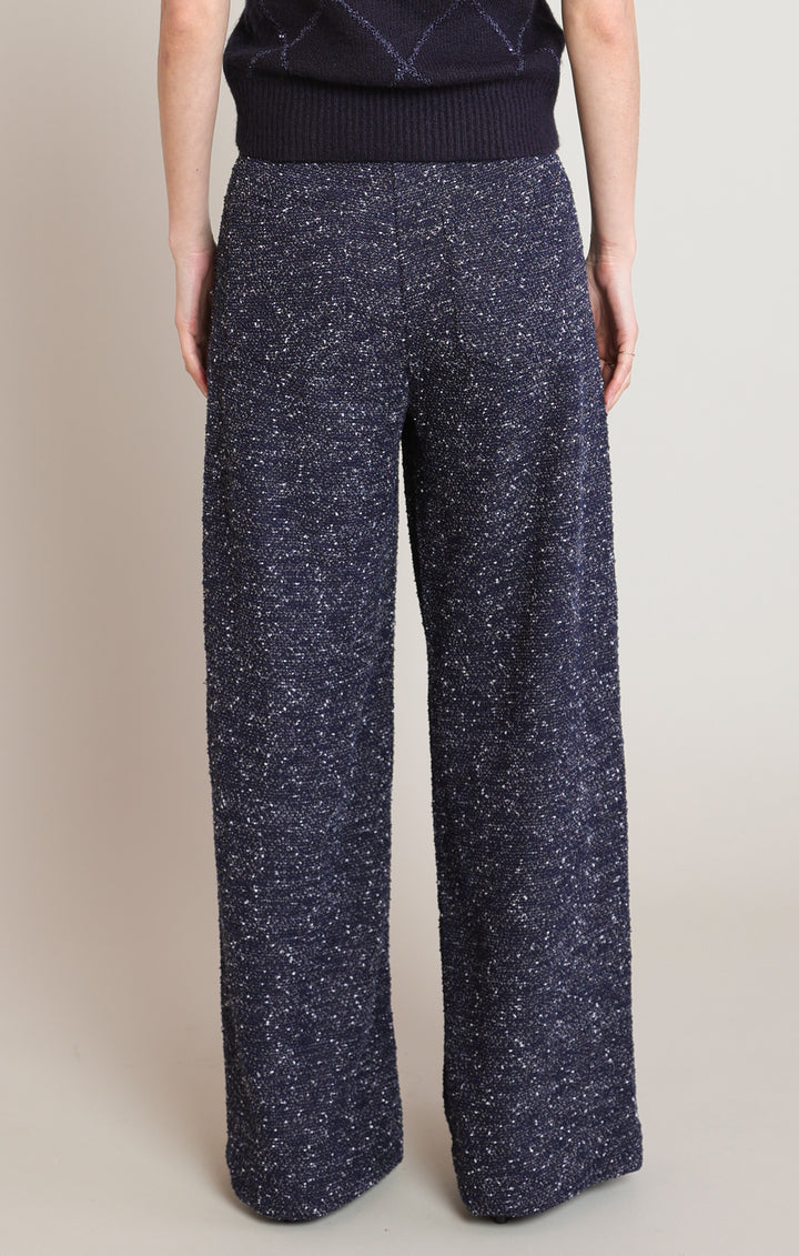 Black Tape Bouclé Pant