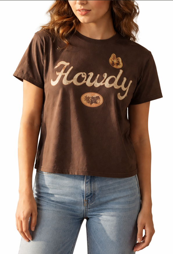 Prince Peter Howdy Patches Oversized Crop