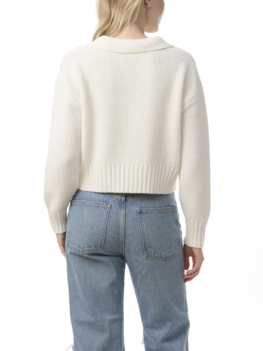 Splendid Roxie Lace Up Sweater