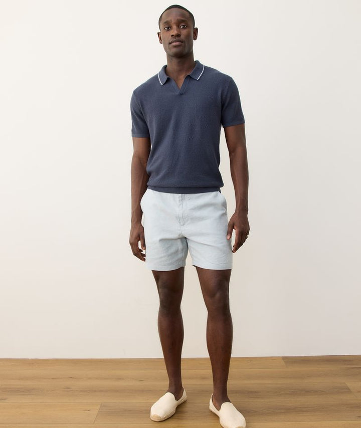 Marine Layer Hemp 7" Resort Short