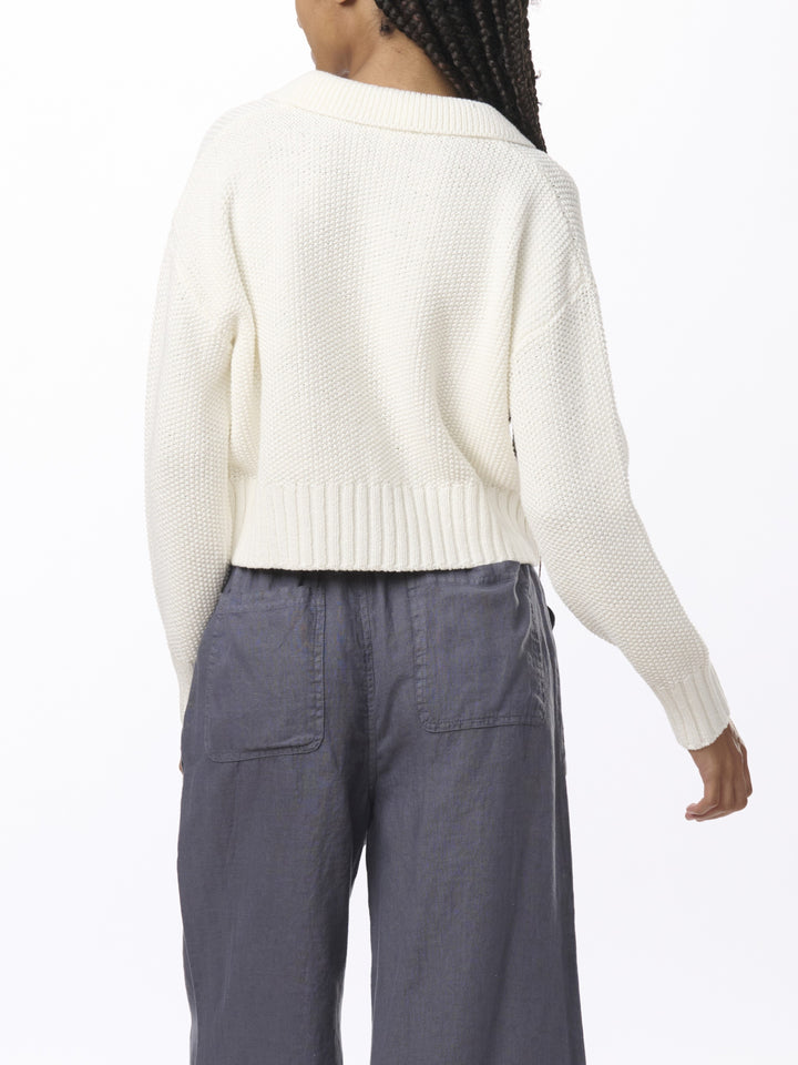 Splendid Roxie Lace Up Sweater