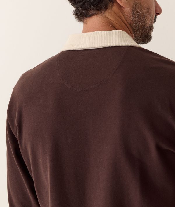 Marine Layer Sueded Rugby Polo