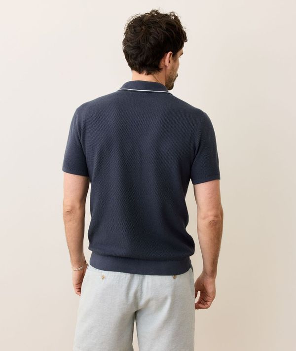 Marine Layer Greyson Sweater Polo