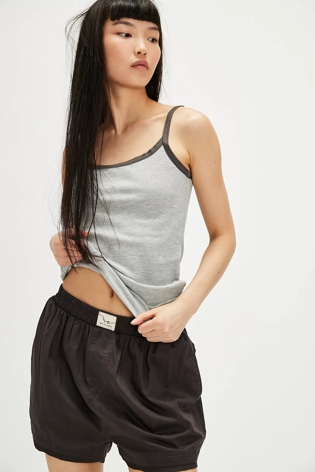 Free People Day to Day Solid Boxer