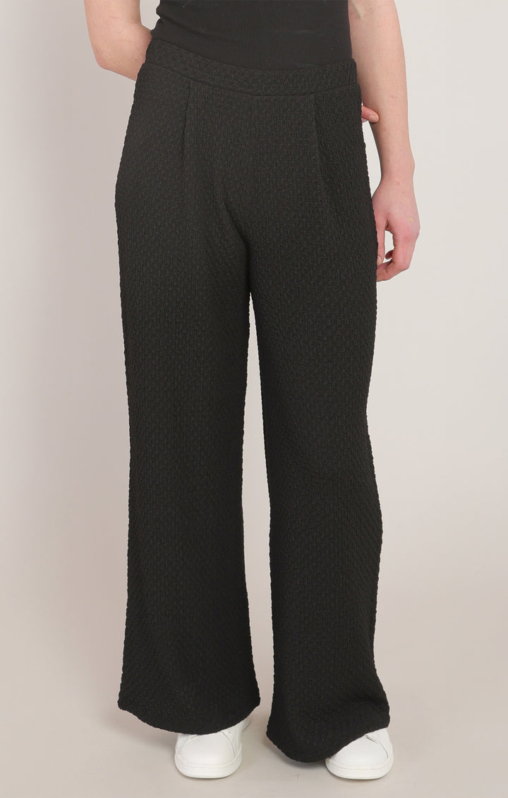 Room34 Textured Wide Leg Pant