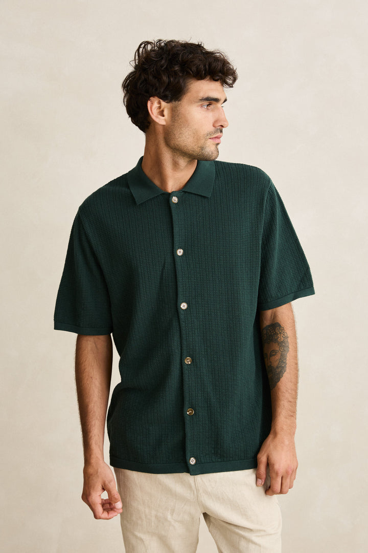 Rhythm Textured Short Sleeve Knit