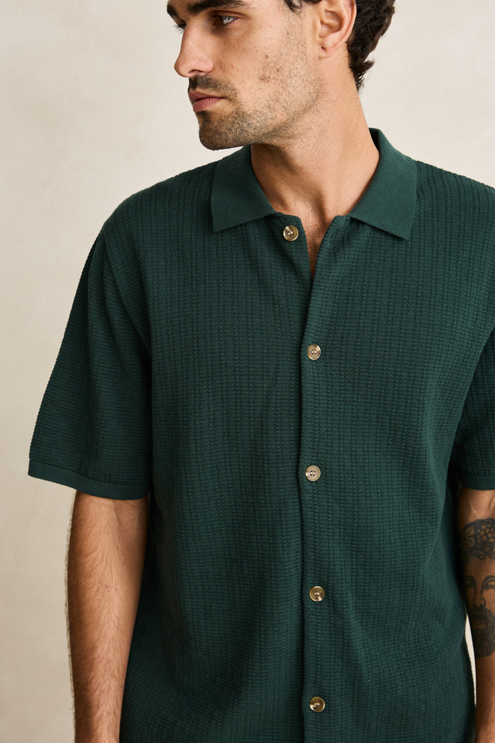 Rhythm Textured Short Sleeve Knit