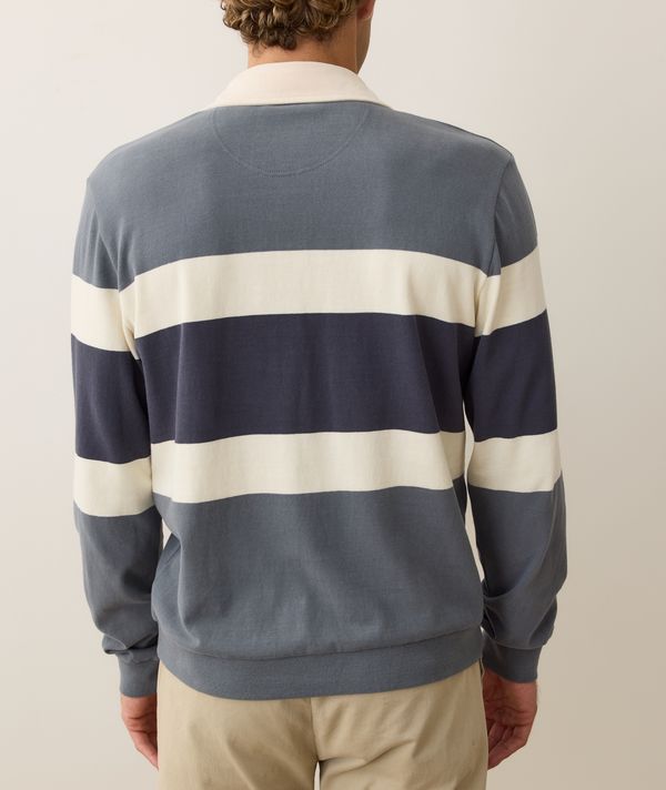 Marine Layer Sueded Rugby Polo