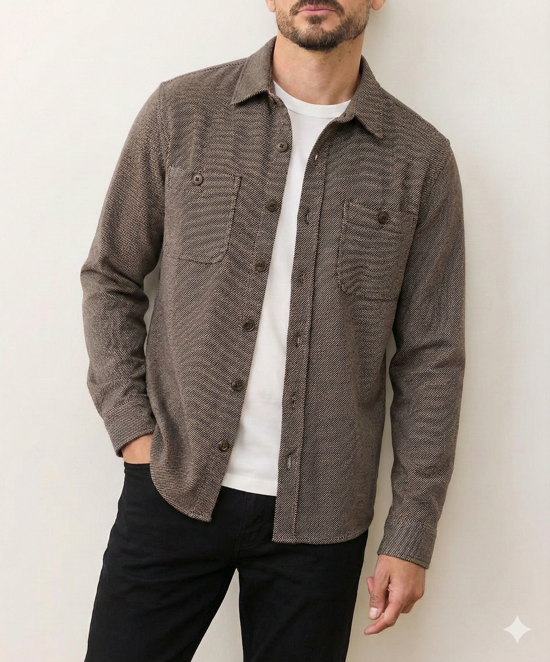 Marine Layer Pacifica Stretch Twill Overshirt