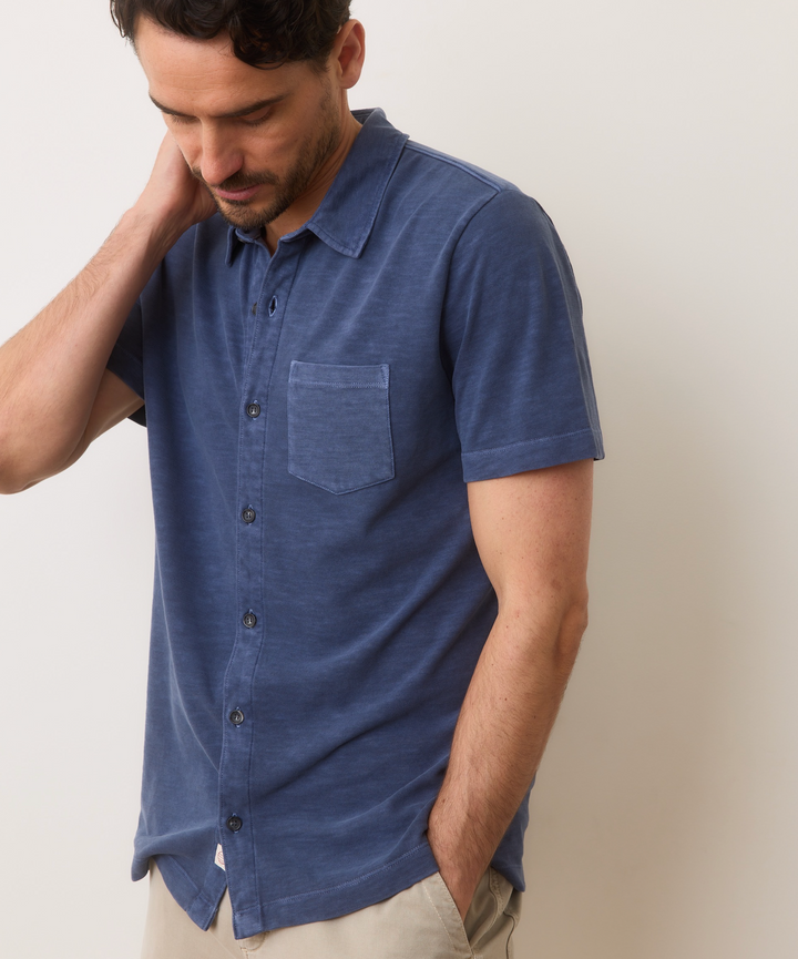 Marine Layer Vintage Heavy Slub Button Down Shirt