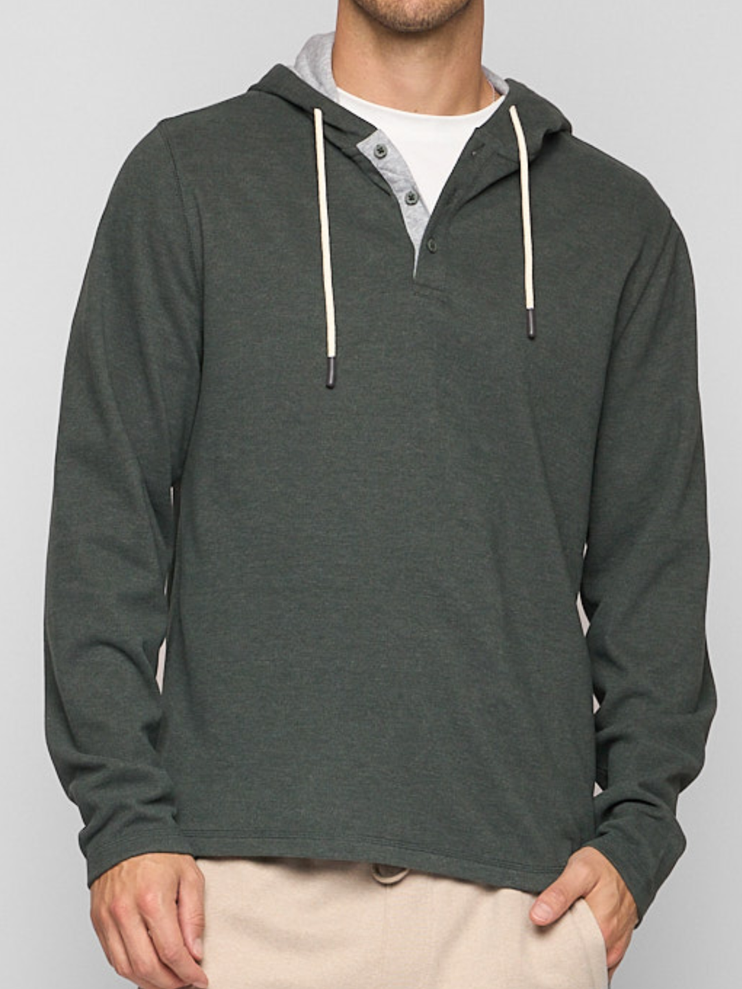 Fundamental Coast Lido Henley Hoodie