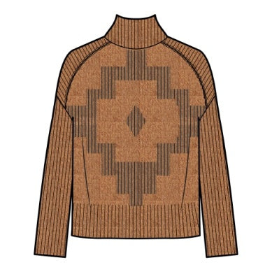 Pendleton Oversized Mockneck Pullover