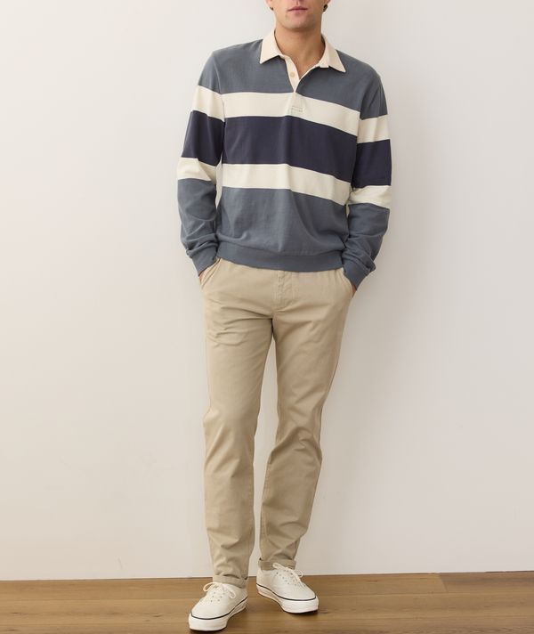 Marine Layer Sueded Rugby Polo
