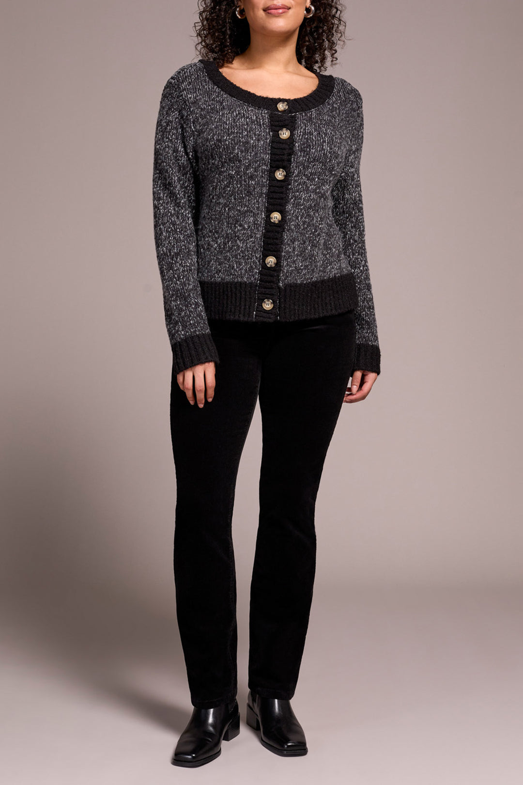 Tribal Long Sleeve Wear 2 Ways Sweater