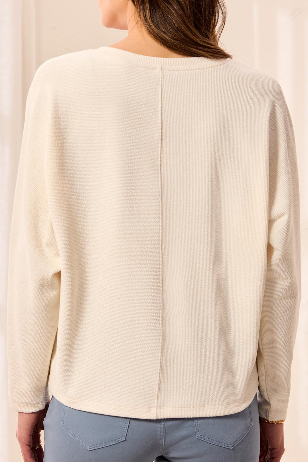 Tribal Dolman V-Neck Top