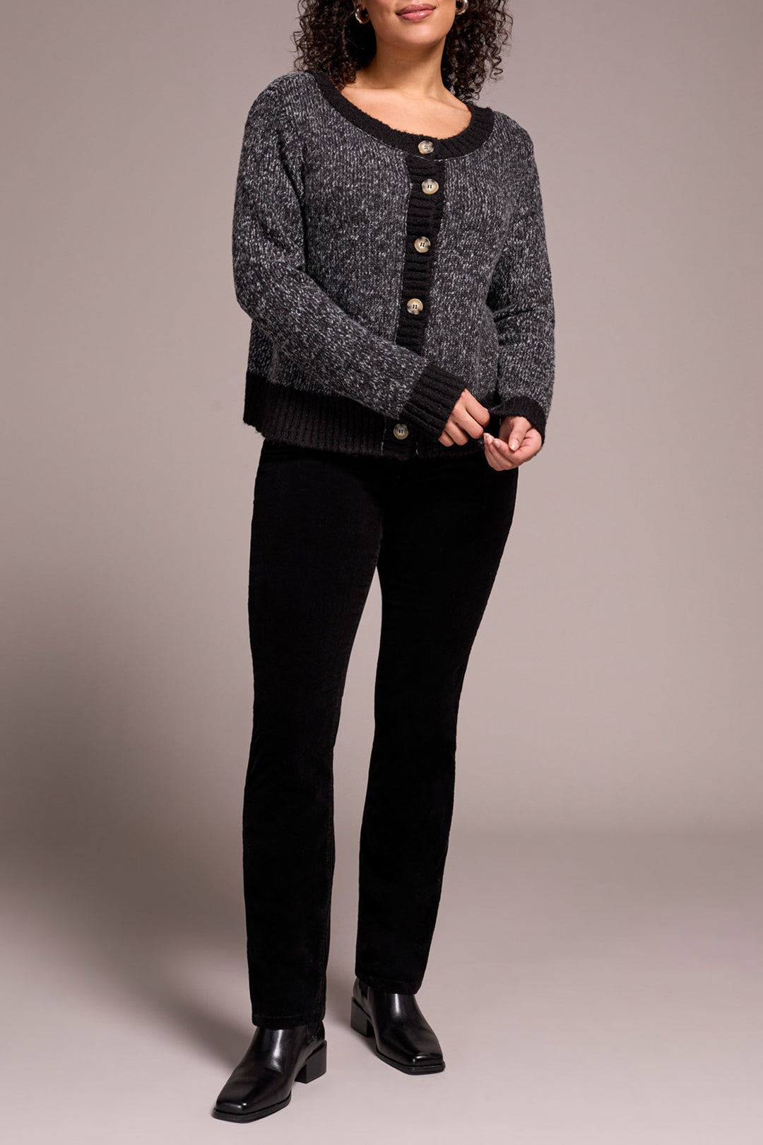 Tribal Long Sleeve Wear 2 Ways Sweater