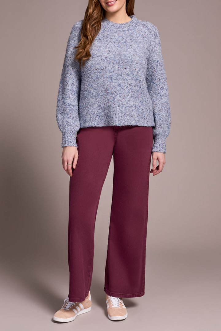 Tribal Long Sleeve Crew Neck Sweater