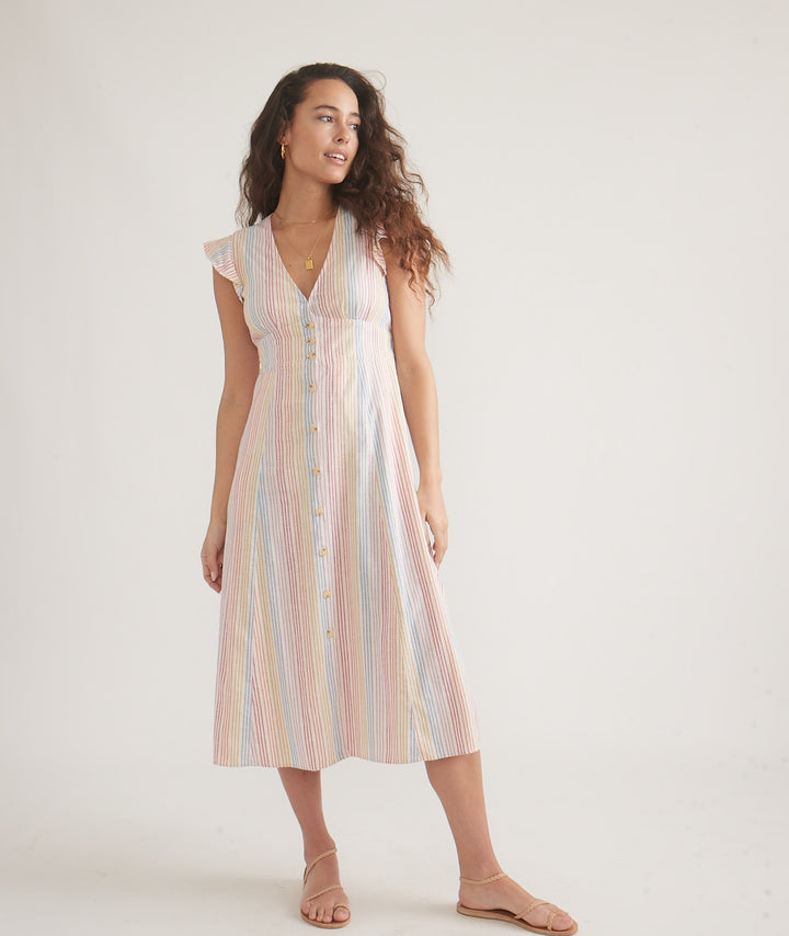 Marine Layer Camila Midi Dress