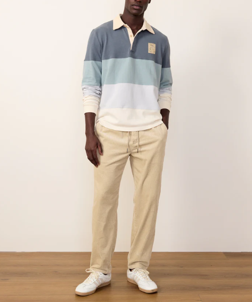 Marine Layer Saturday Corduroy Relaxed Fit Ankle Length Pant