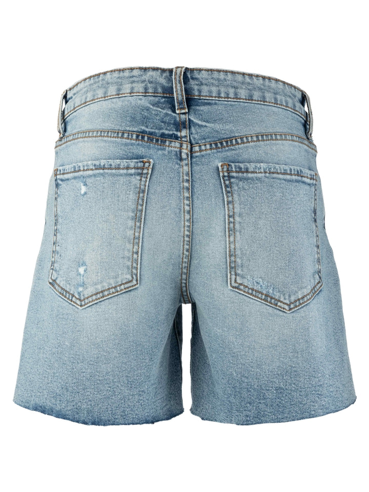 Kut Hailey High Rise Short with Raw Hem