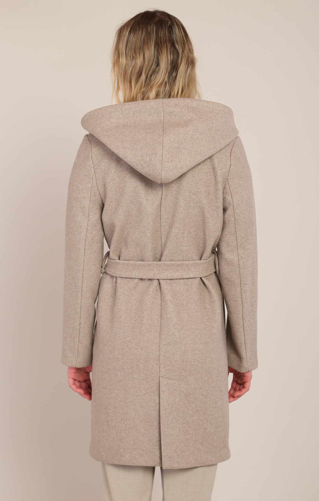 Room34 Belted Hooded Coat