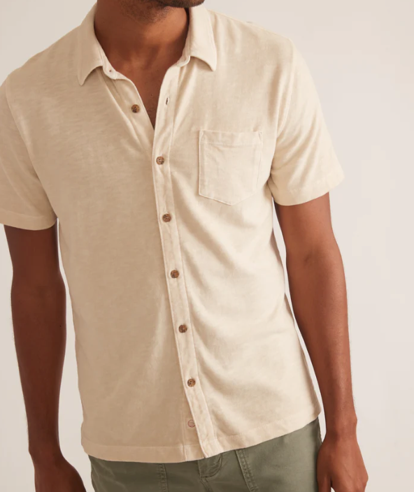 Marine Layer Vintage Heavy Slub Button-Down Shirt