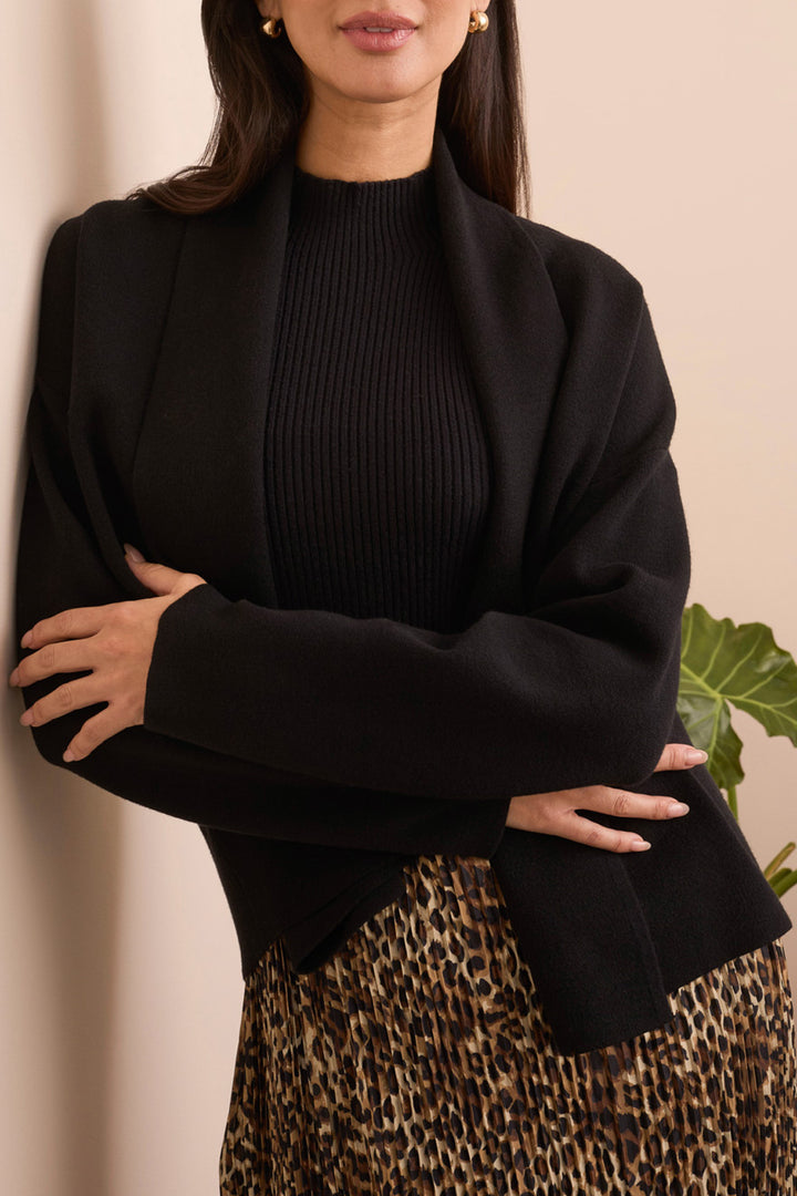 Tribal Long Sleeve Short Coatigan