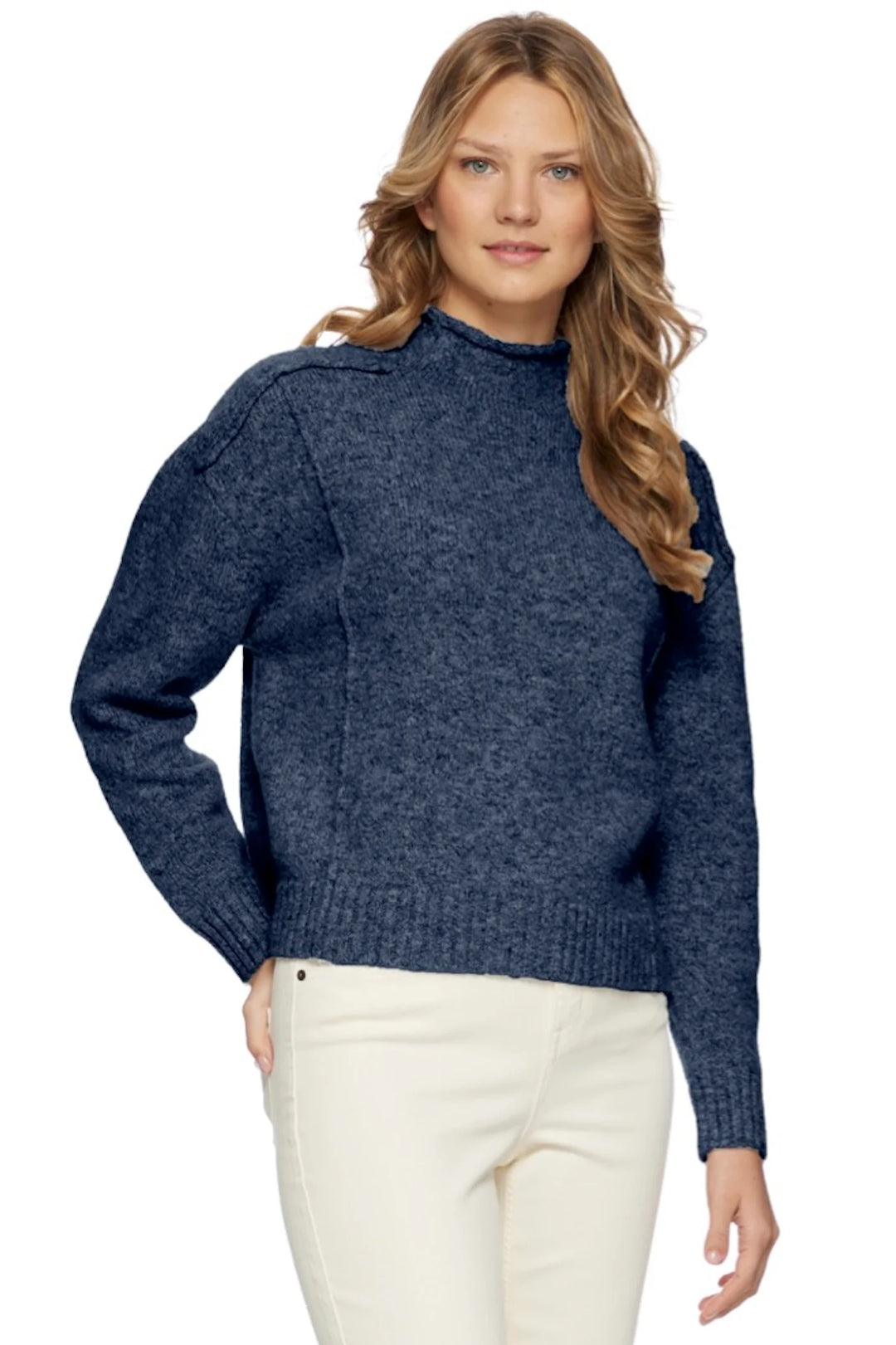 Flag & Anthem Bethania Funnel Neck Long Sleeve Sweater