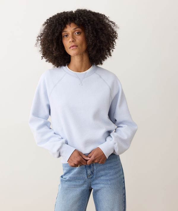 Marine Layer Cloud 9 Fleece Reversible Crewneck