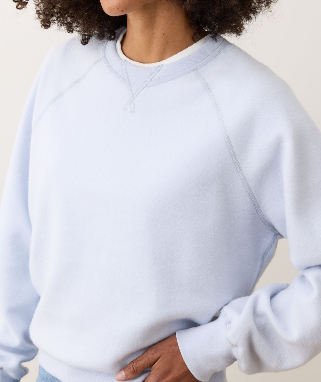 Marine Layer Cloud 9 Fleece Reversible Crewneck